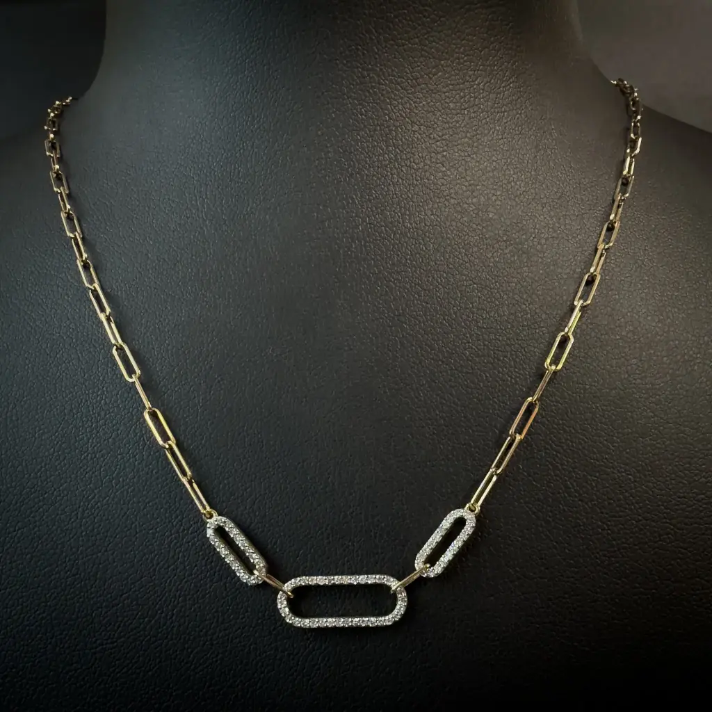 Collier diamants