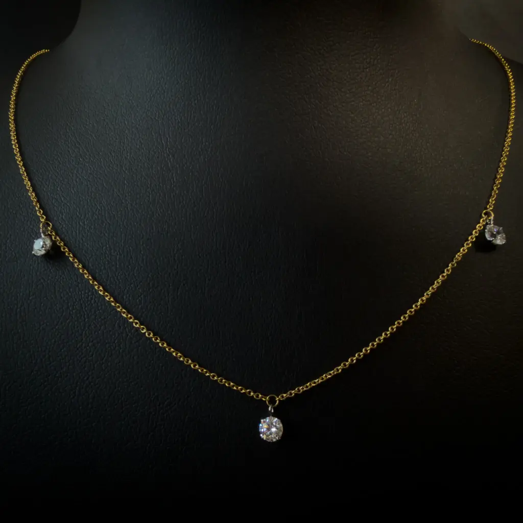 Collier diamants