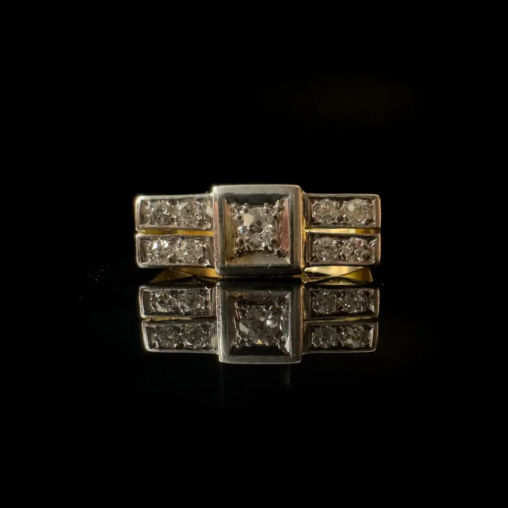 Bague diamants