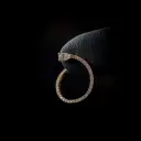 Boucle d'oreilles brillants