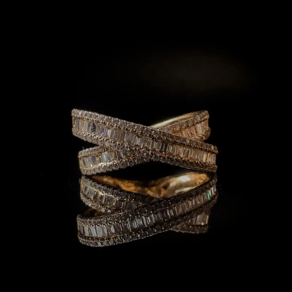 Bague brillants