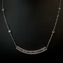 Collier brillants & saphirs