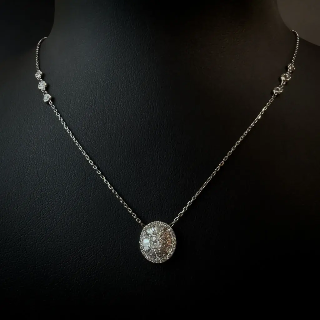 Collier diamants