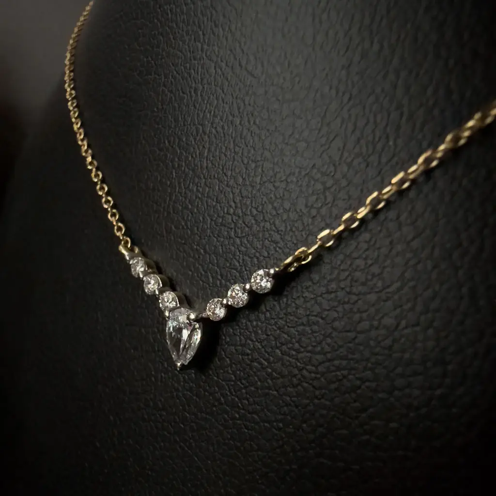 Collier diamants