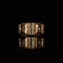 Bague tank Diamants