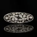 Broche diamants