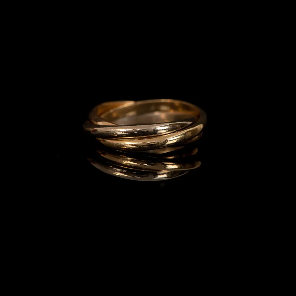 Bague trois ors 