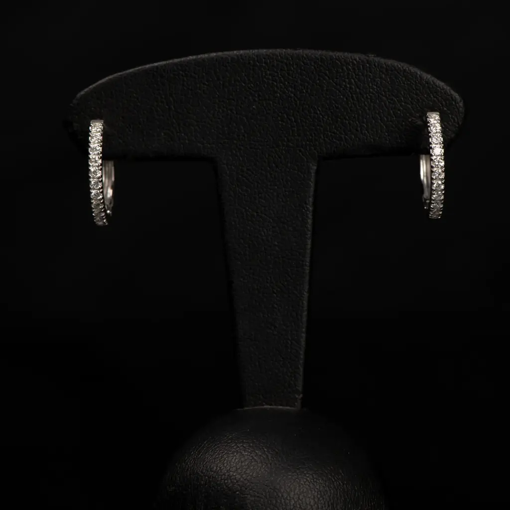 Créoles diamants