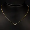Collier Diamant Solitaire