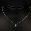 Collier Diamant Solitaire