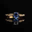 Bague Saphir & Diamants