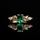 Bague Emeraude & Diamants