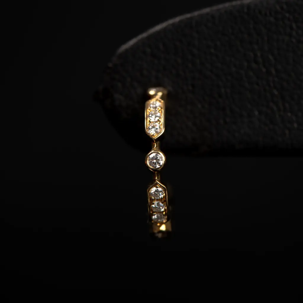 Boucles d'oreilles Diamants