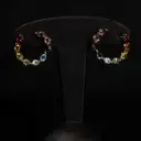 Boucles d'oreilles Citrine, Rhodolite & Améthiste