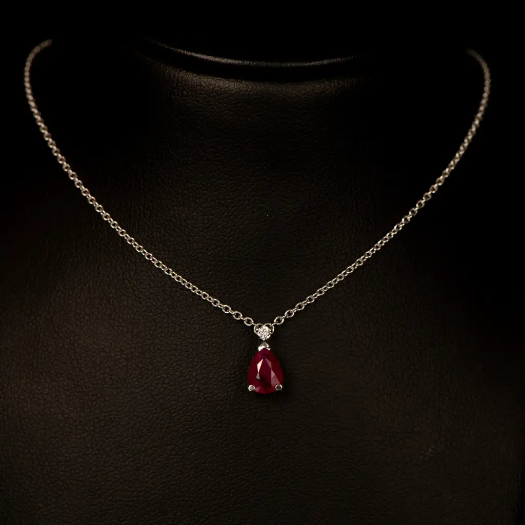 Collier rubis