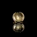Bague péridot cabochon & diamants