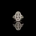 Bague Art-Déco Diamants