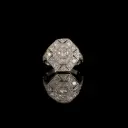 Bague Art-Déco Diamants