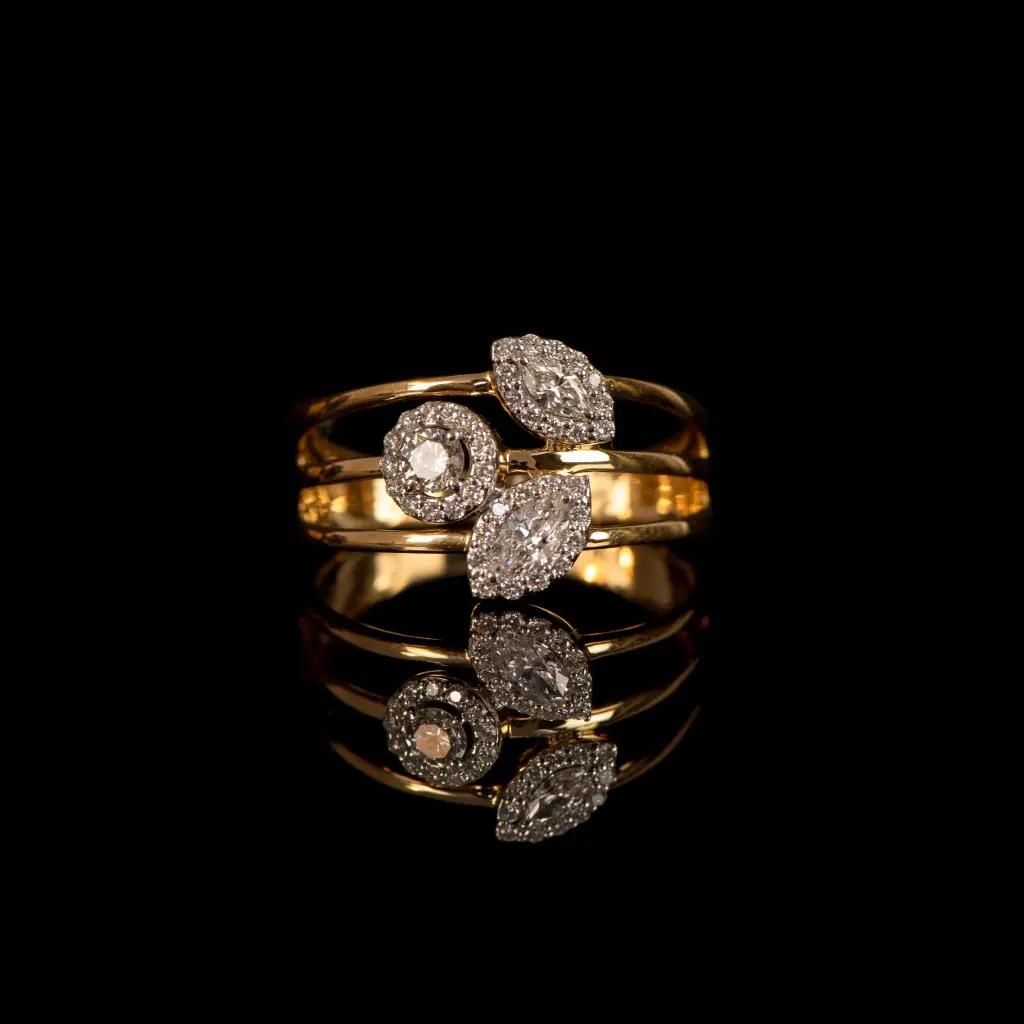Bague diamants