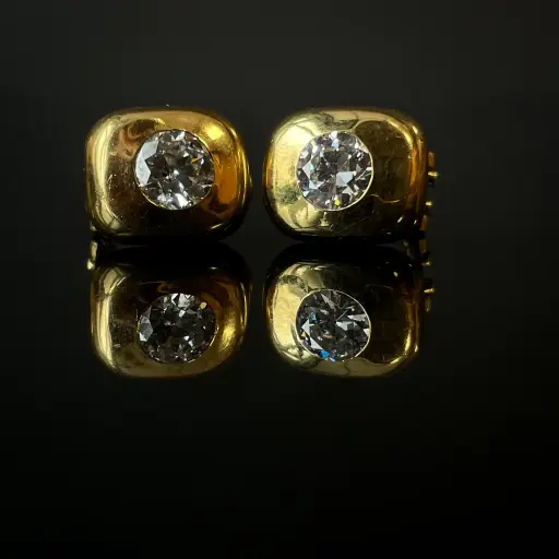[PB11405] Boucles d'oreilles Diamants