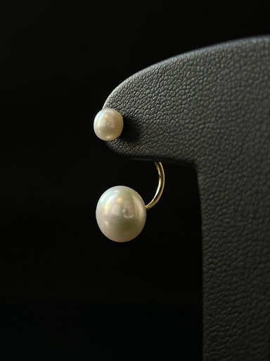 [3464P] Boucles d'oreilles perles