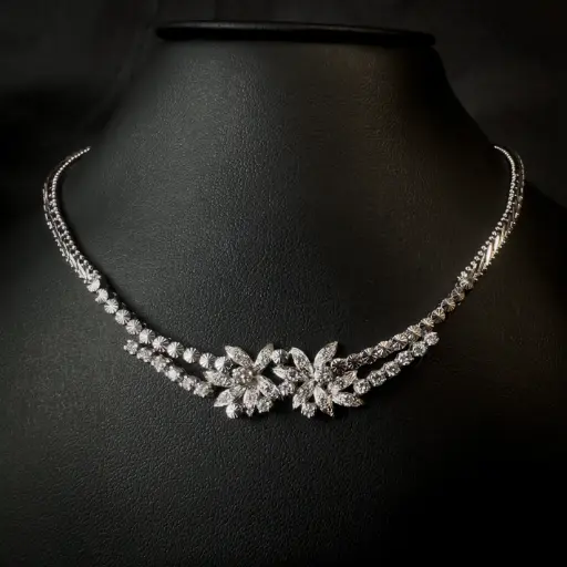 [PB12202] Collier Diamants