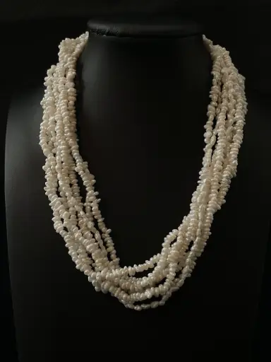 [PB4457] Collier perles
