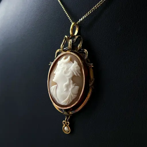 [PB6715] Pendentif Camée