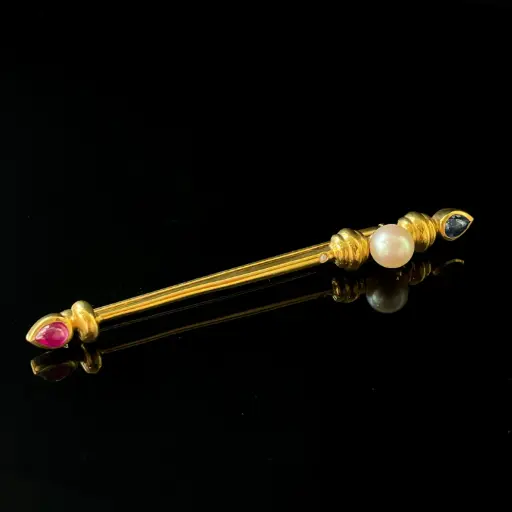 [PB7617] Barette perle