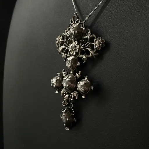 [PB8384] Pendentif croix Flamand