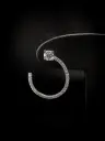 Boucles d'oreilles diamants