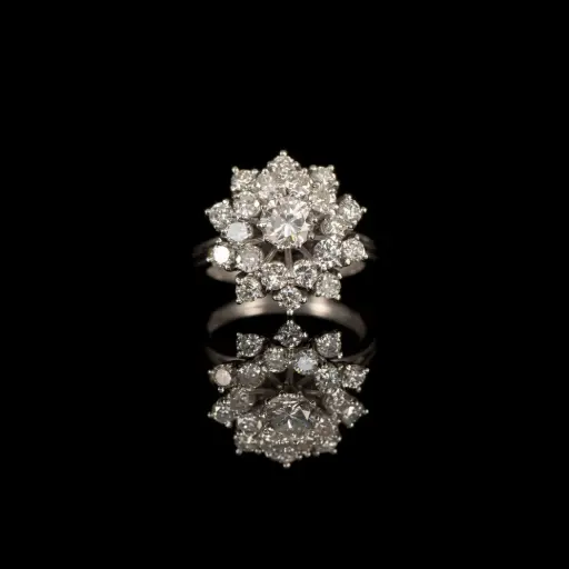 [pb12651] bague diamants