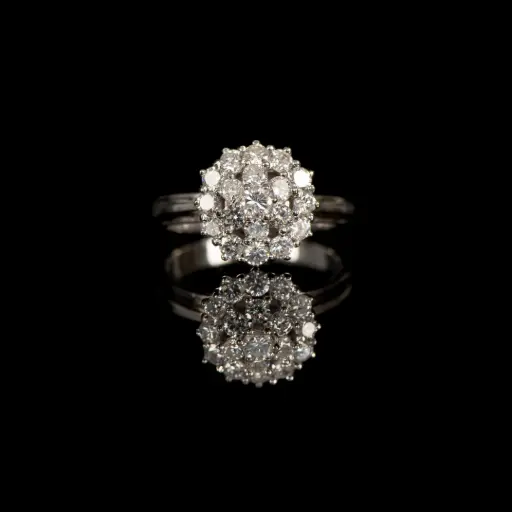 [PB13384] Bague diamants