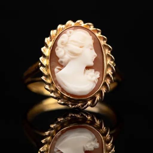 [PB13494] Bague Camée Profilée