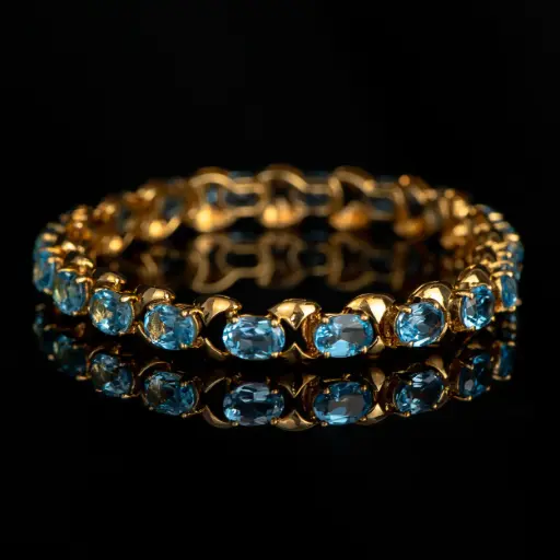 [PB13548] Bracelet H.Stern topazes