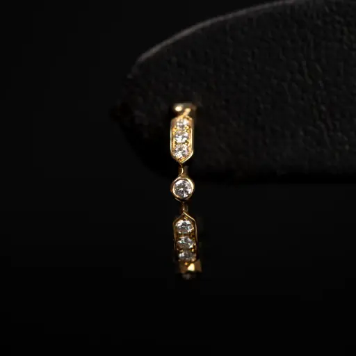 [BO580301J] Boucles d'oreilles Diamants