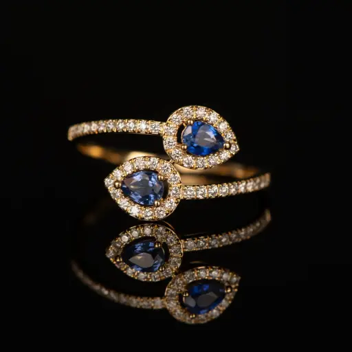 [1.6222.S0] Bague toi & moi saphirs et brillants
