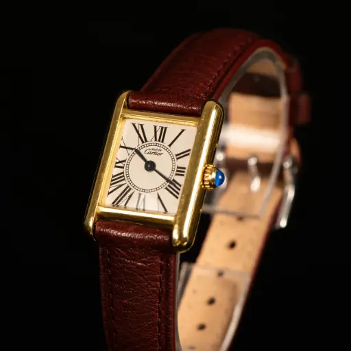 [PB13589] Cartier Tank Vermeil