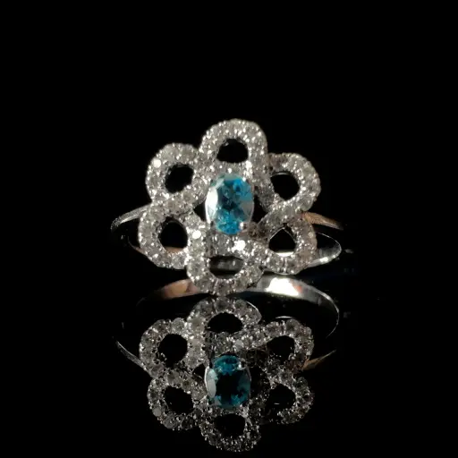 [RD-3212/56] Bague topaze et brillants