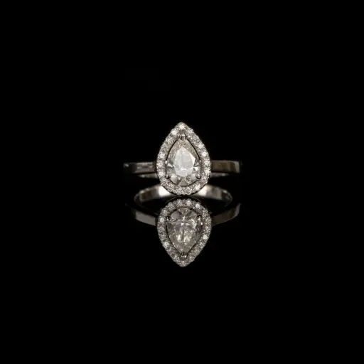 [JEW MEN-1] Bague Diamant poire