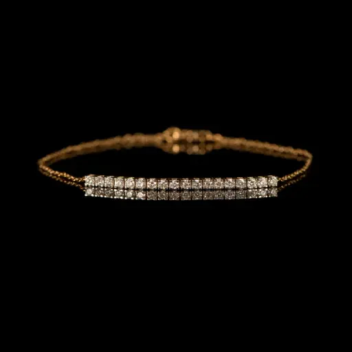 [BTRV02H-18Y] Bracelet diamants